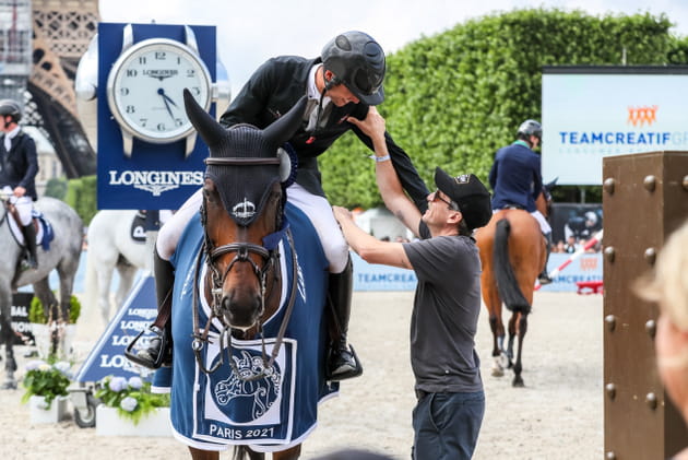Le Français Edward Levy et Guillaume Canet