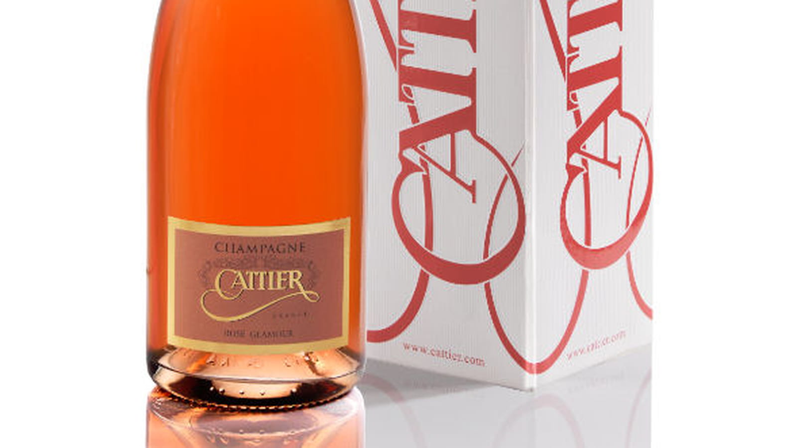 Champagne Glamour rosé de Cattier