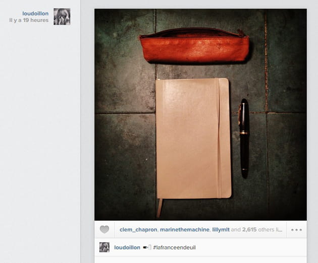 Lou Doillon soutient Charlie Hebdo