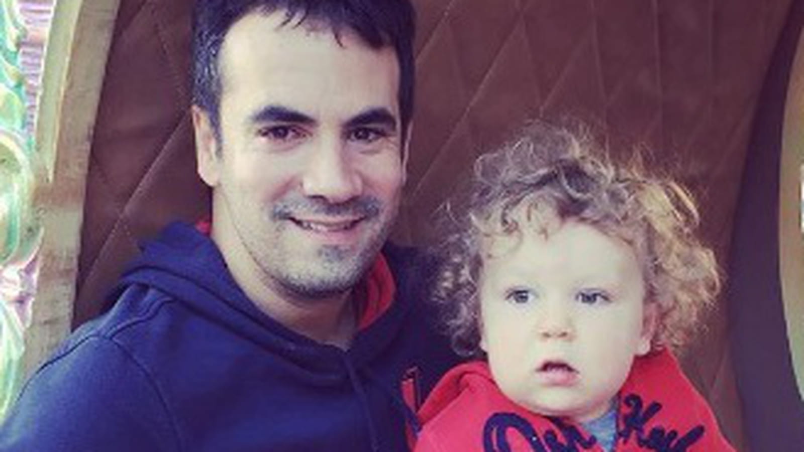 Alex Goude et son fils, Elliot