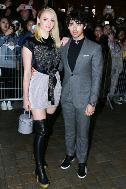 Sophie Turner et Joe Jonas au d&eacute;fil&eacute; Louis Vuitton
