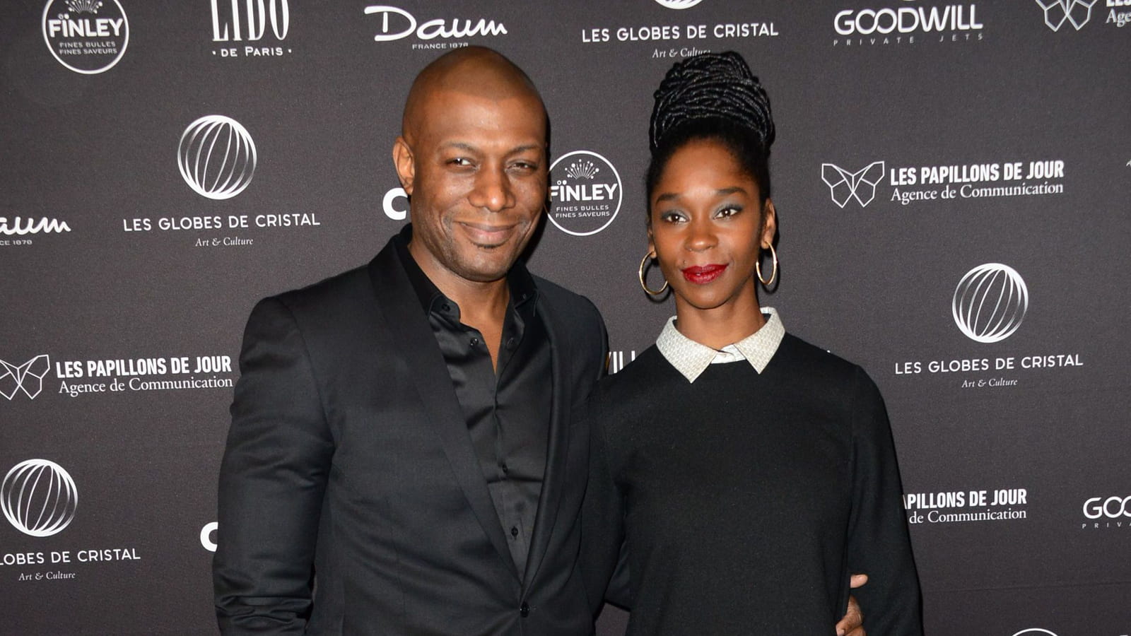 Harry Roselmack et Chrislaine
