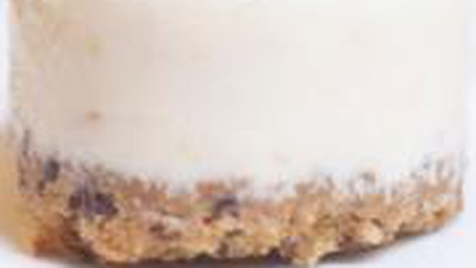 Frozen cheesecake