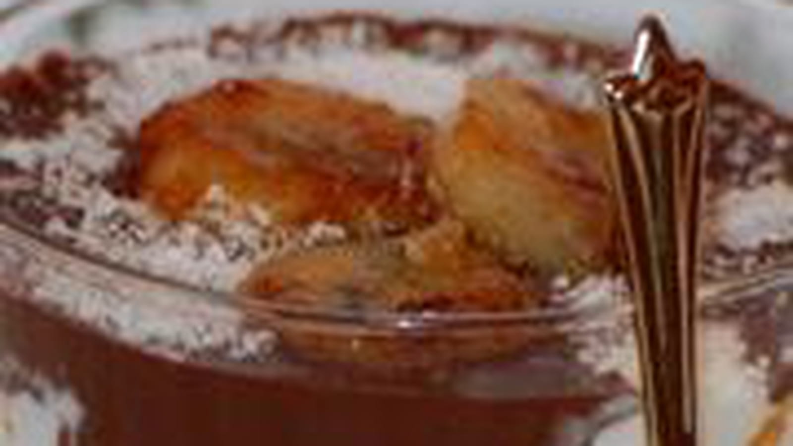 Verrine banane, coco, chocolat