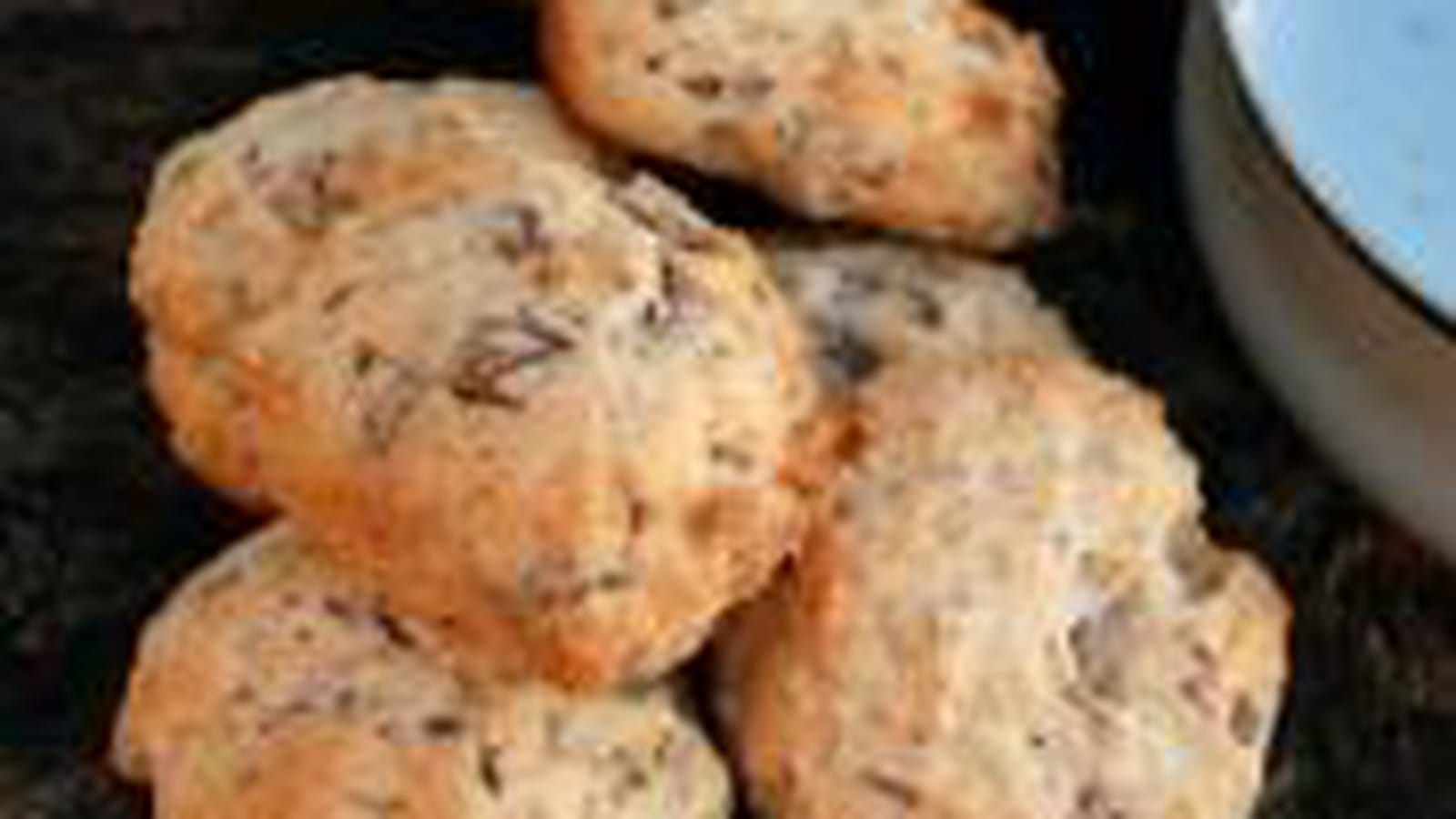 Cookies banane, pralinoise