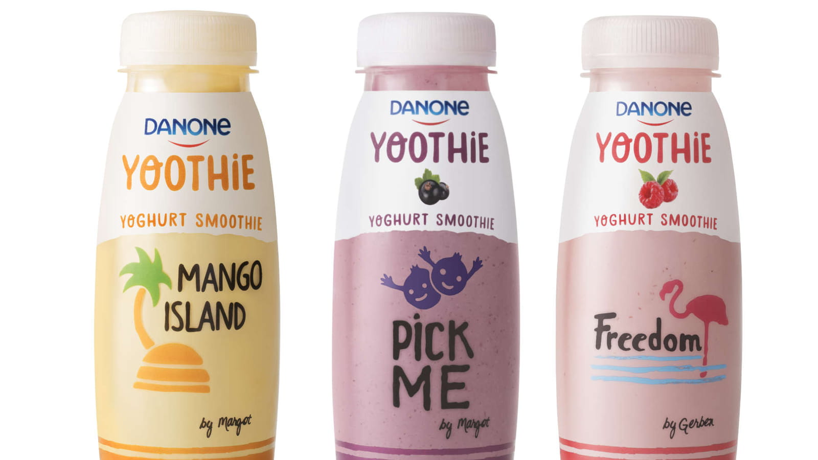 Gamme Yoothie de Danone