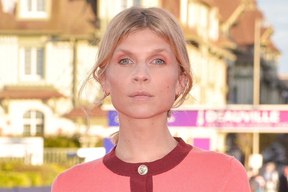 Cl&eacute;mence Poesy et son maquillage corail