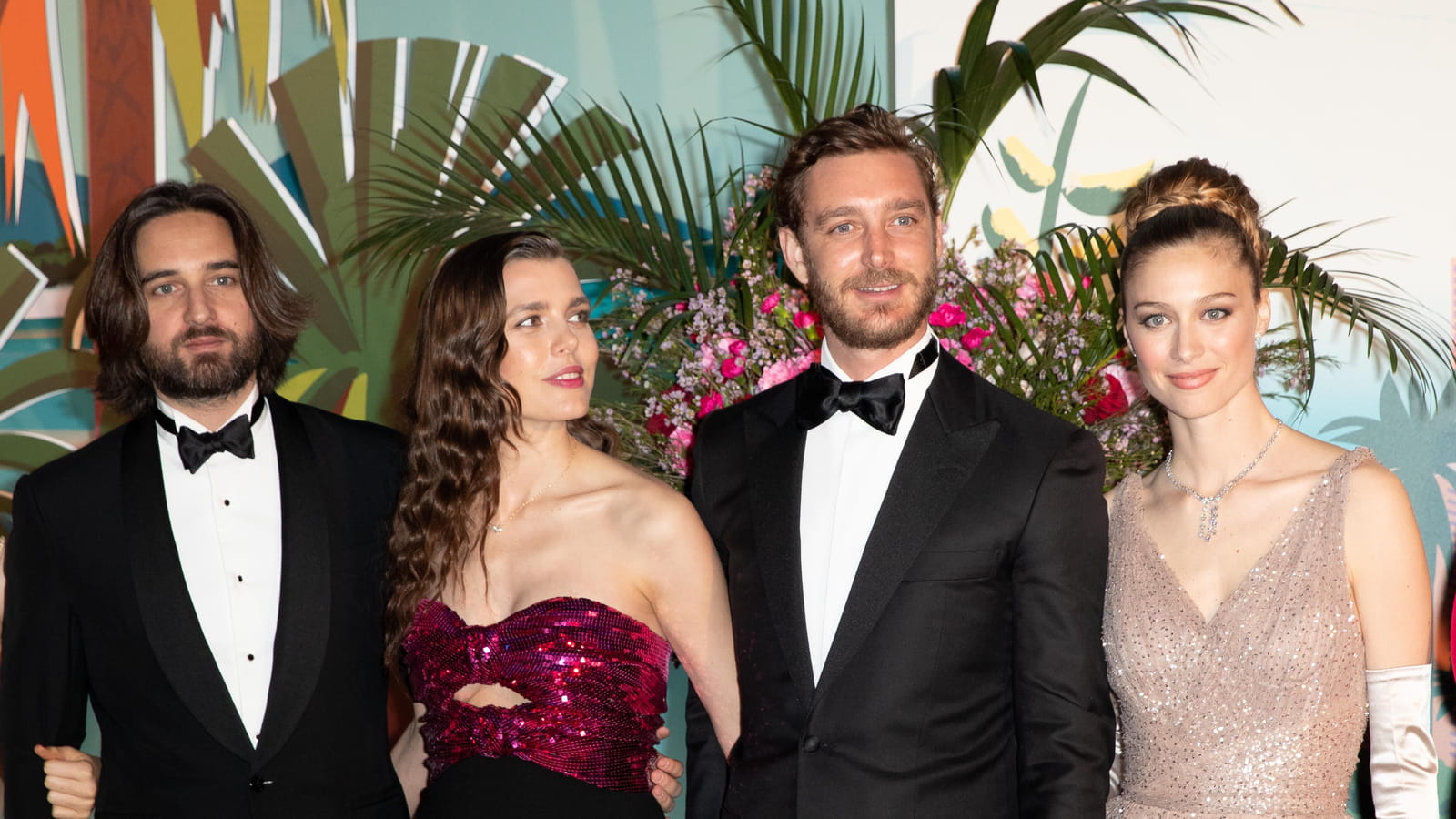 Dimitri Rassam, Charlotte et Pierre Casiraghi et Béatrice Borromeo