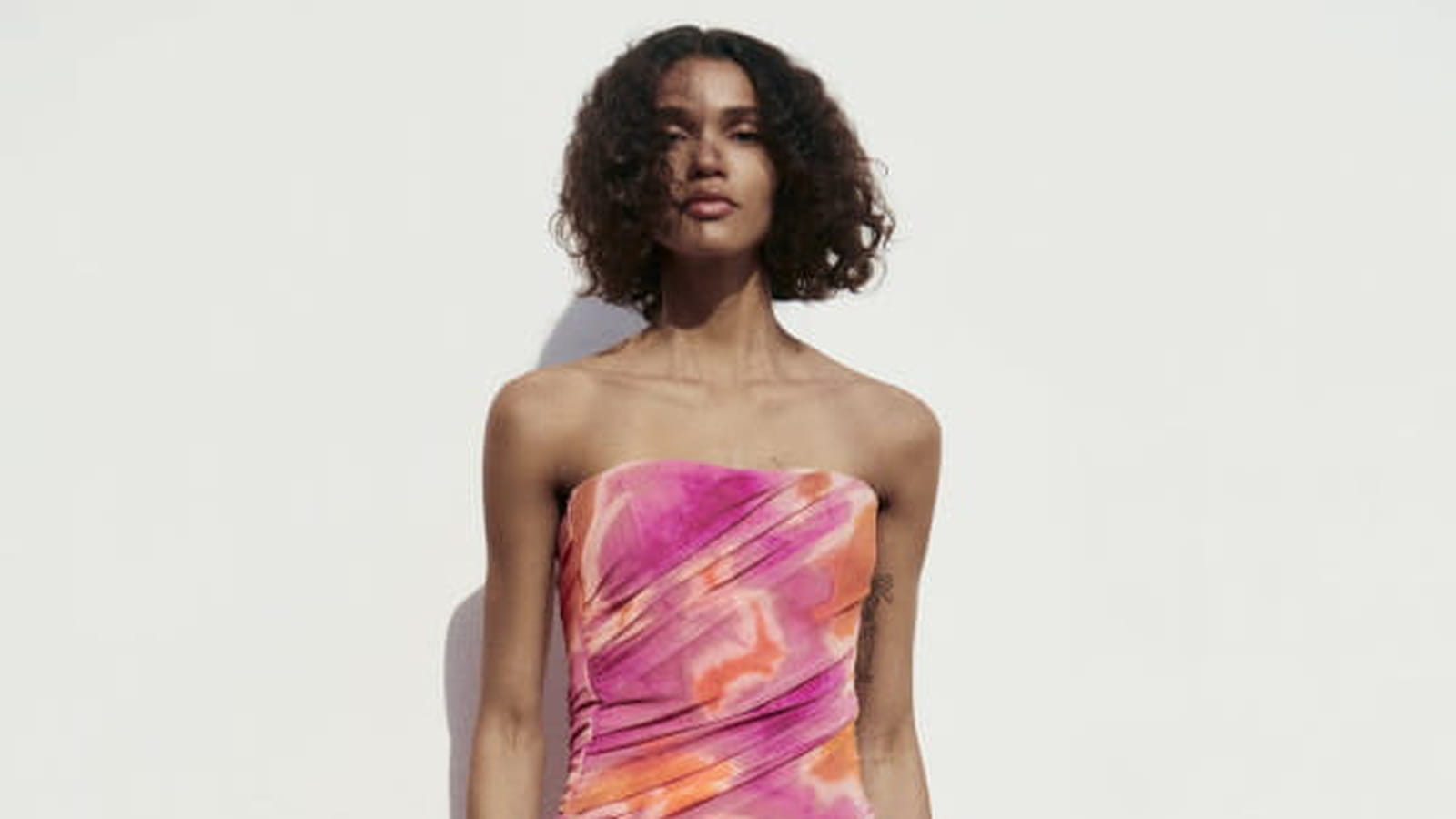 Robe en tulle Zara 