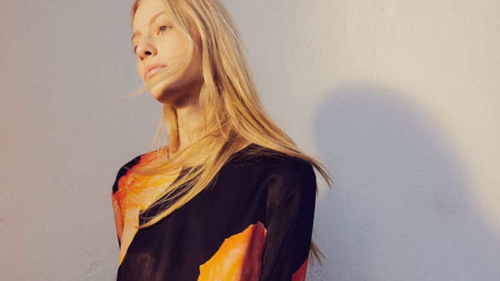 Robe en satin H&M 