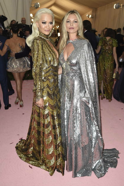 Rita Ora et Kate Moss en Marc Jacobs