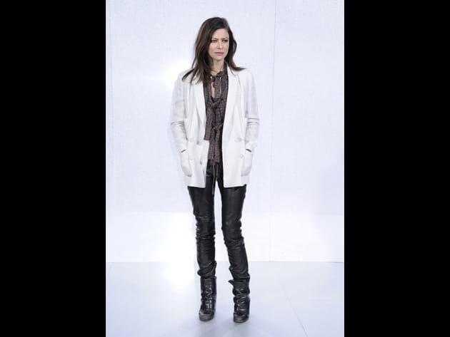 Fashion week : Anna Mouglalis au défilé Chanel
