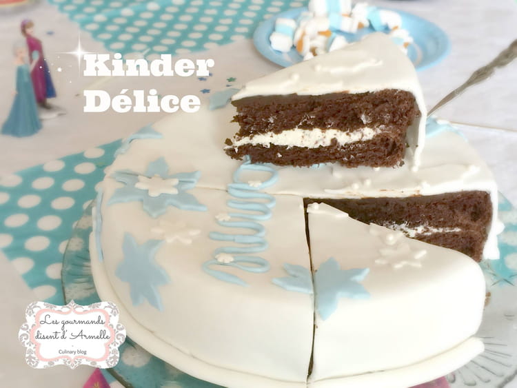 Recette de Gâteau Kinder Délice