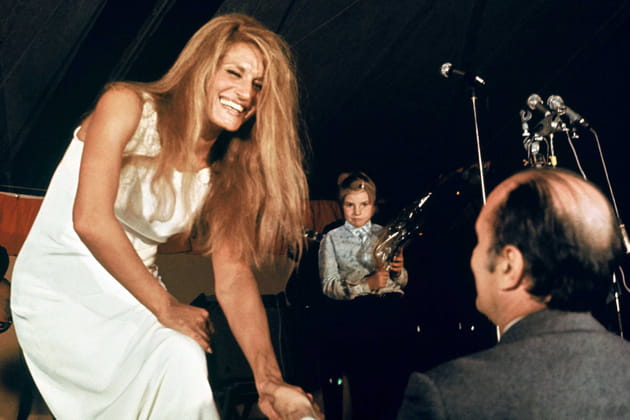Fan au concert de Dalida, Château Chinon, 9 octobre 1972