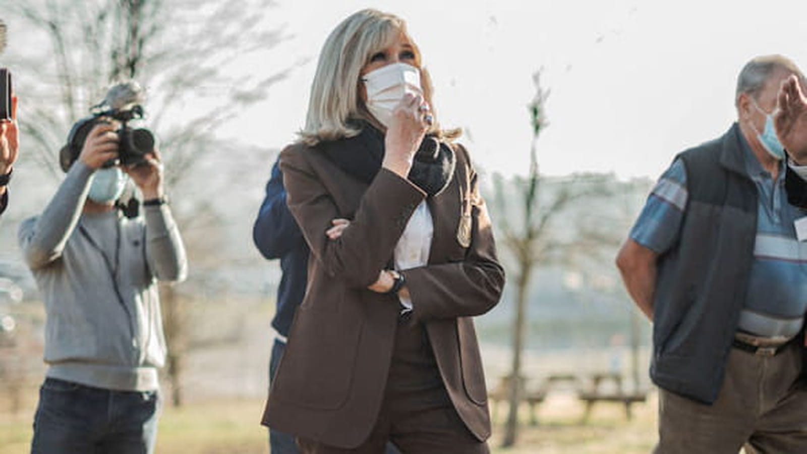 Brigitte Macron le 24 janvier 2022