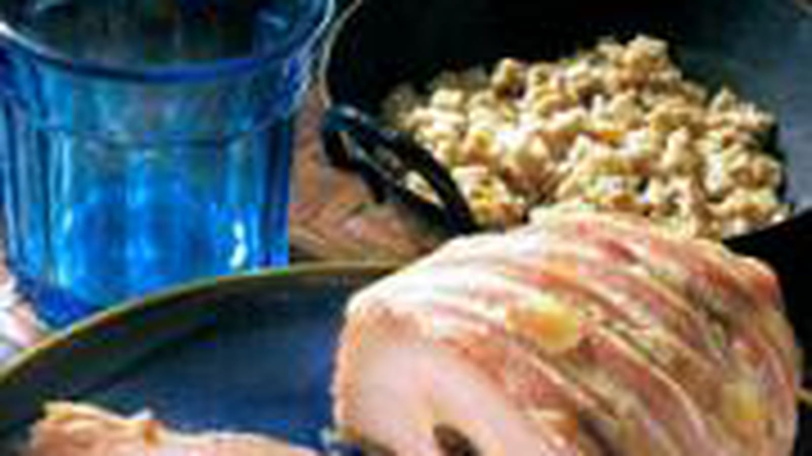 Sucré-salé de porc à l'emmental