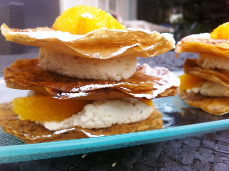 Recette De Mille Feuille De Mascarpone L orange recette-de-mille-feuille-de-mascarpone-l-orange