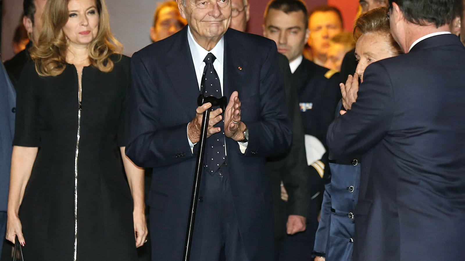 Au côté de Valérie Trierweiler