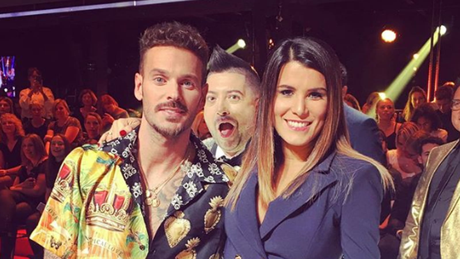 Matt Pokora, Chris Marques et Karine Ferri