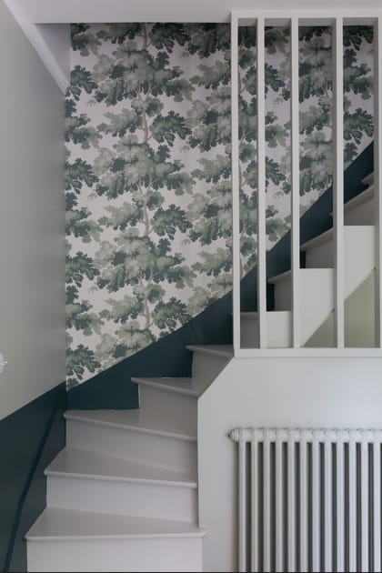 Apr&egrave;s&nbsp;: un escalier bien d&eacute;cor&eacute; et mieux plac&eacute;