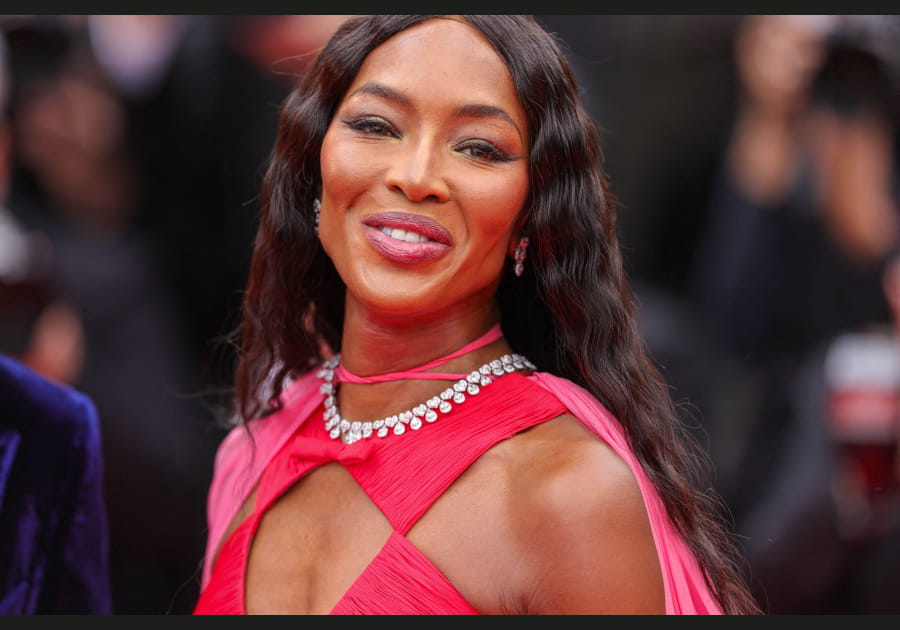 Naomi Campbell, iconique avec son wavy