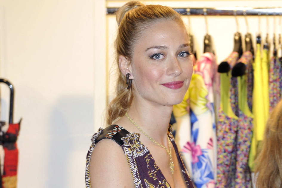 Beatrice Borromeo, romantique avec sa longue tresse