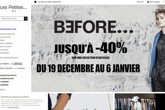 Le e-shop de Les Petites...