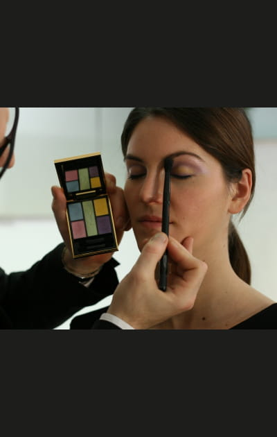 Le rose clair, la touche lumineuse du regard