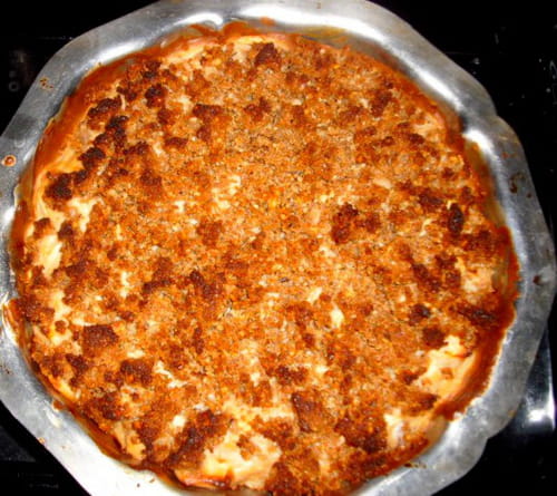 Crumble de fruits aux céréales fitness et noix