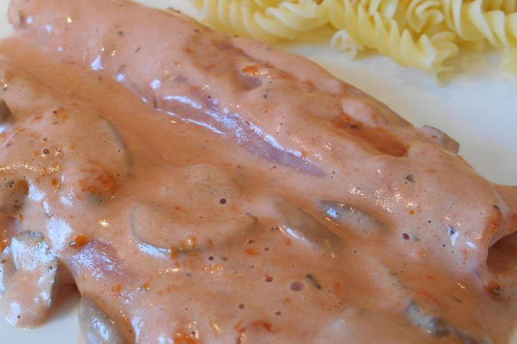 Recette de Jambon à la sauce tomate