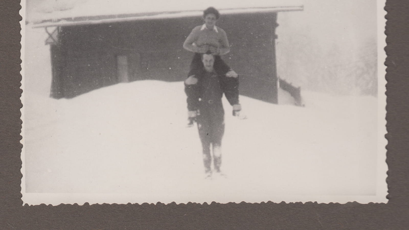Simone et Antoine en 1946 