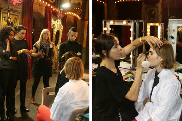 Les consignes maquillage