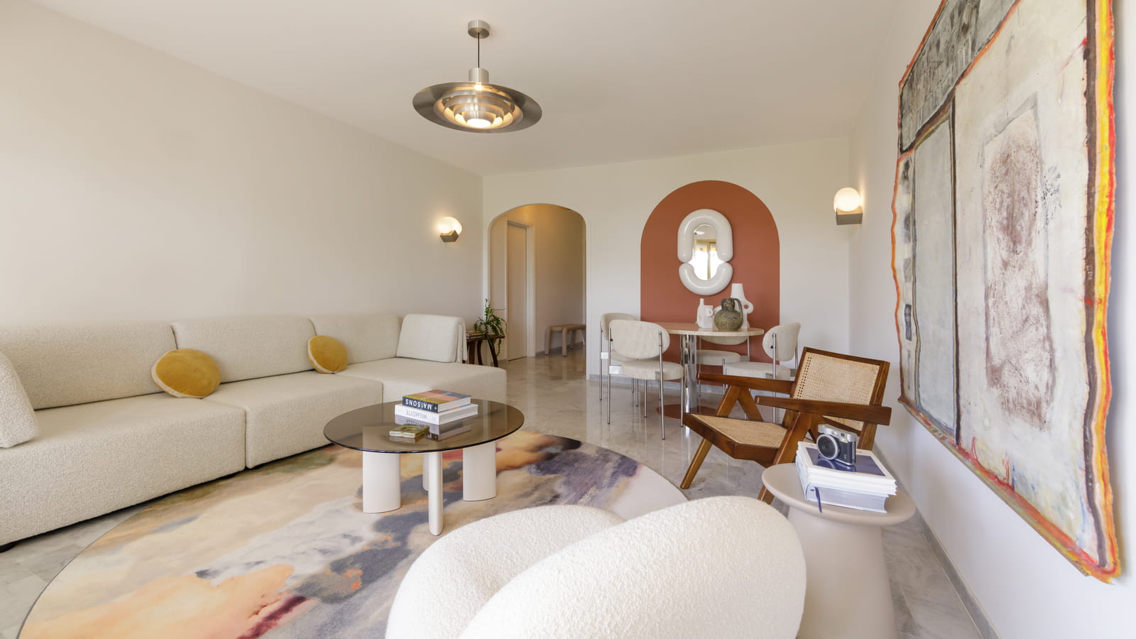 Arche dans le salon