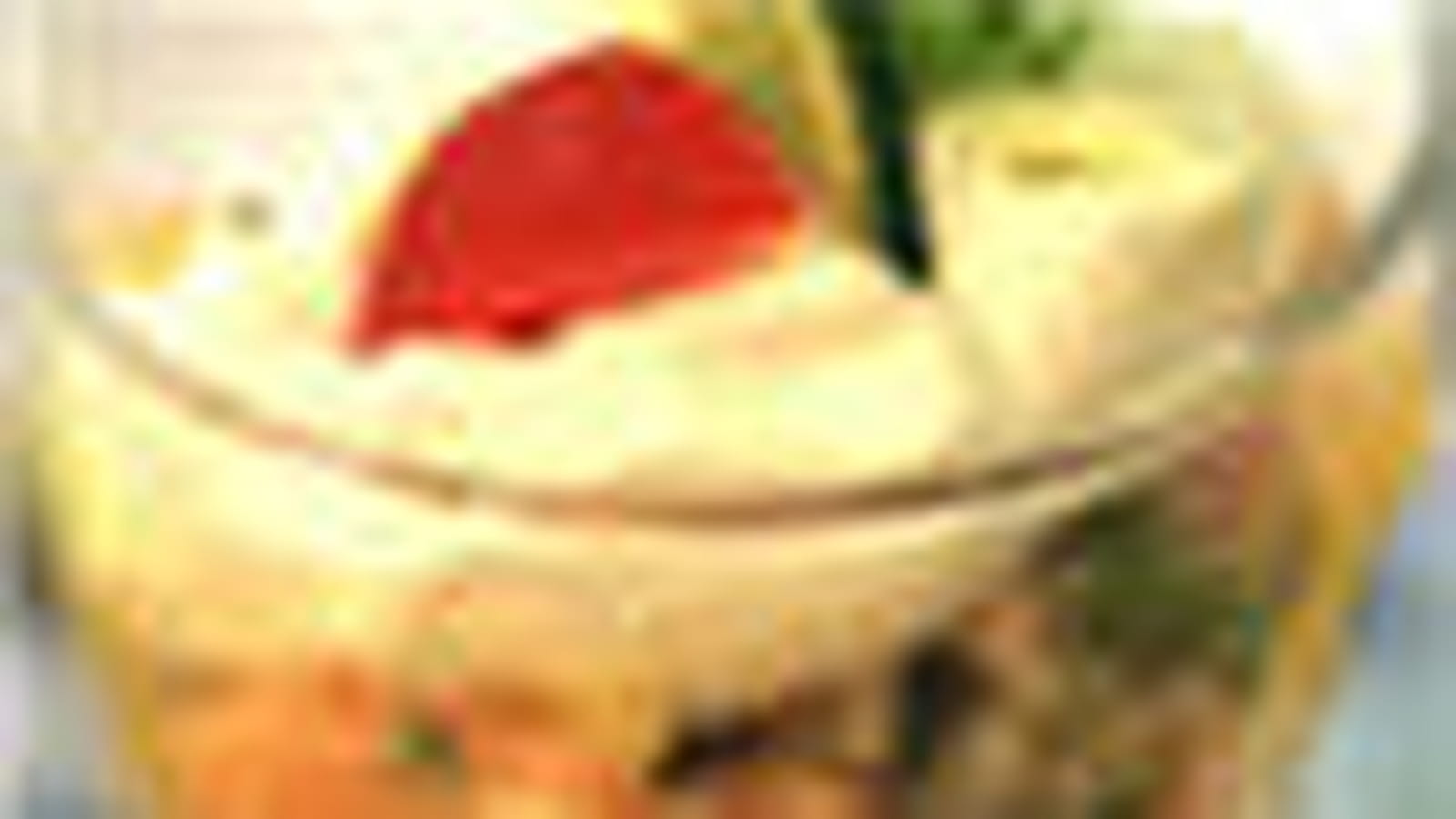 Verrine de saumon sauvage