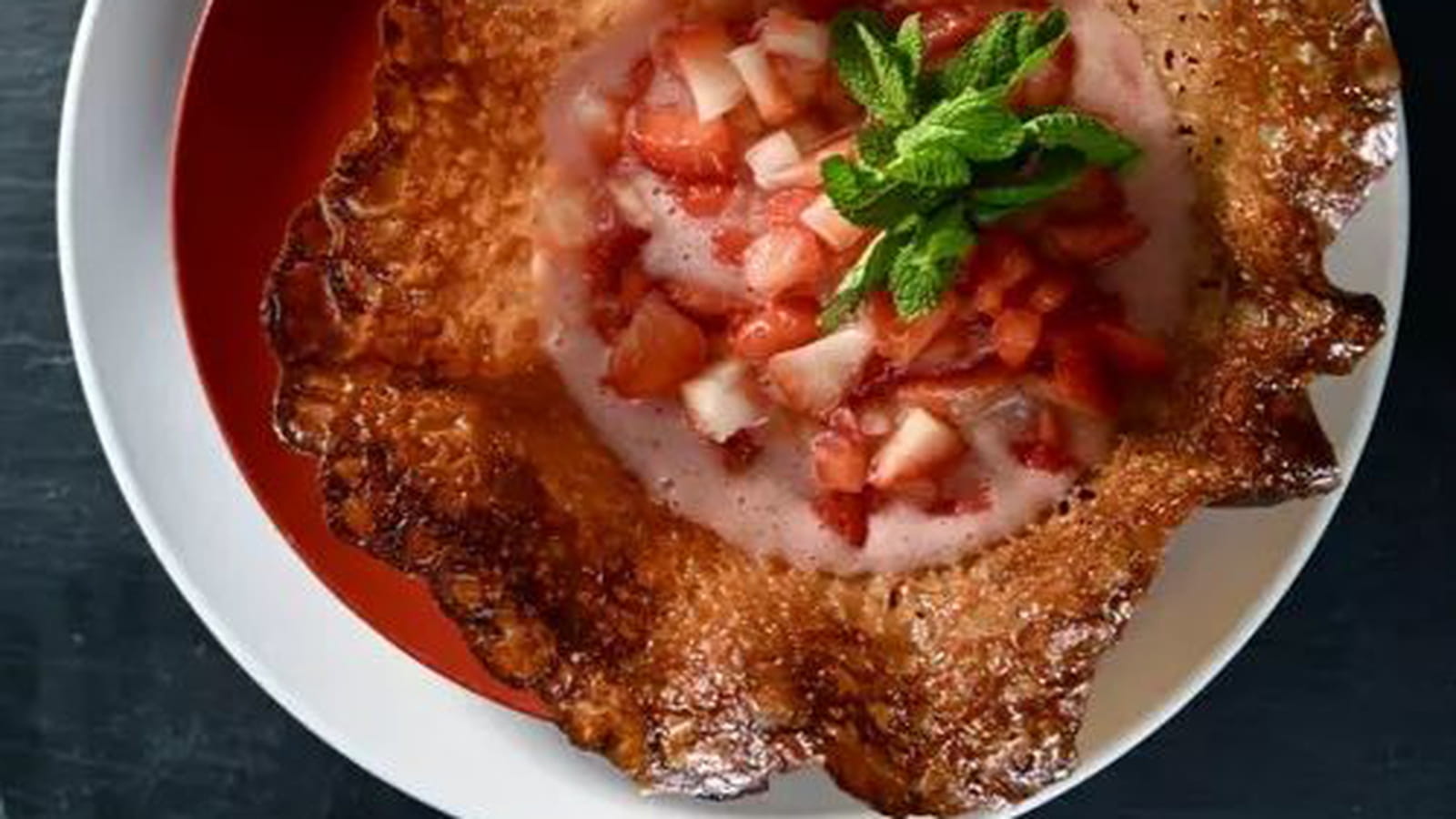Dessert tout fraises Charlotte