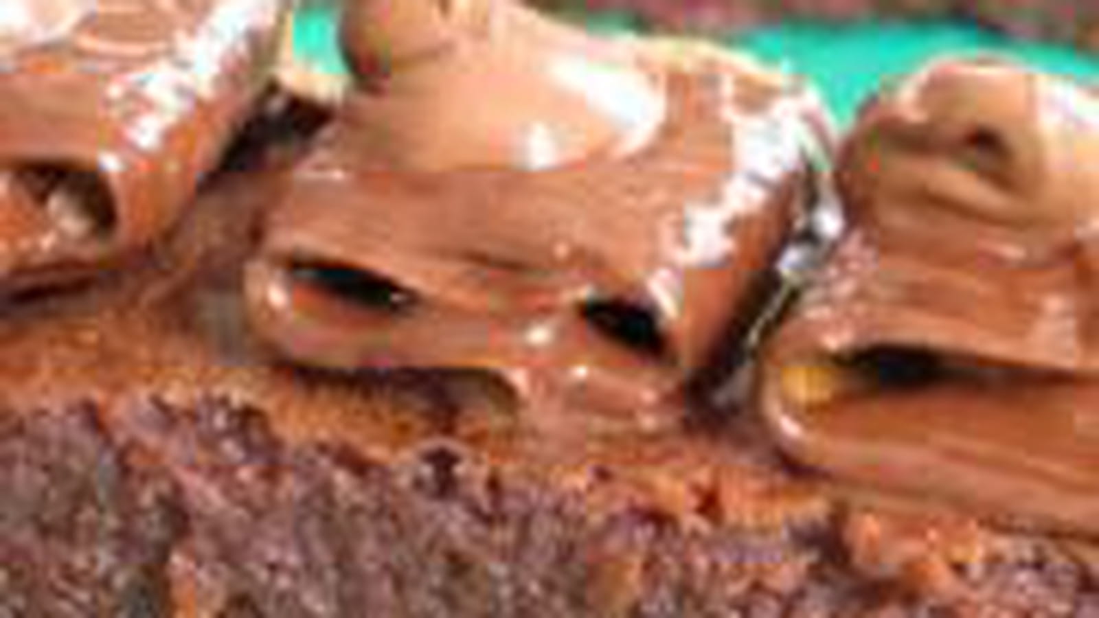 Fondant chocolat-marron, gavottes, noix de nutella