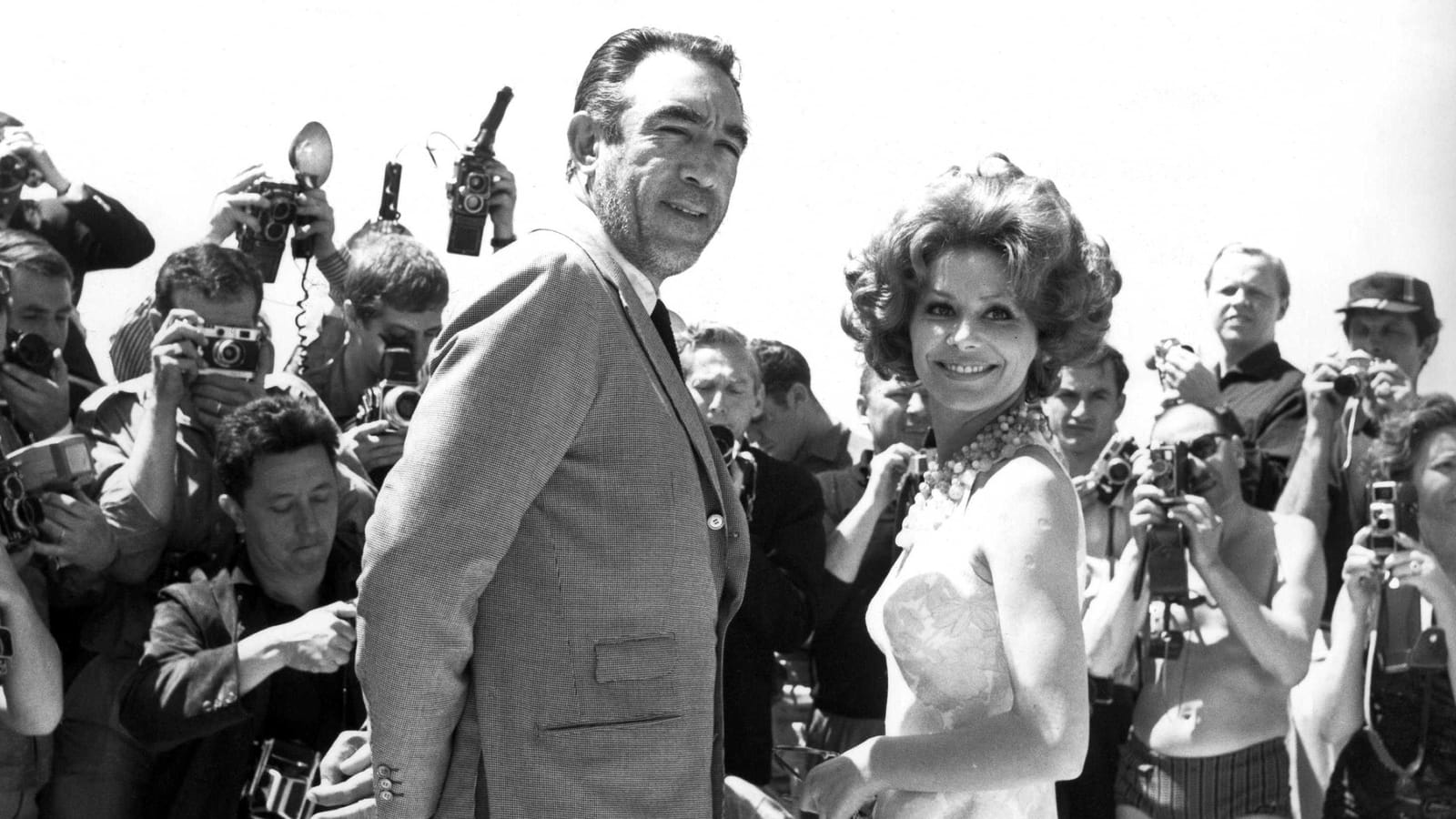 Anthony Quinn et Irina Demick
