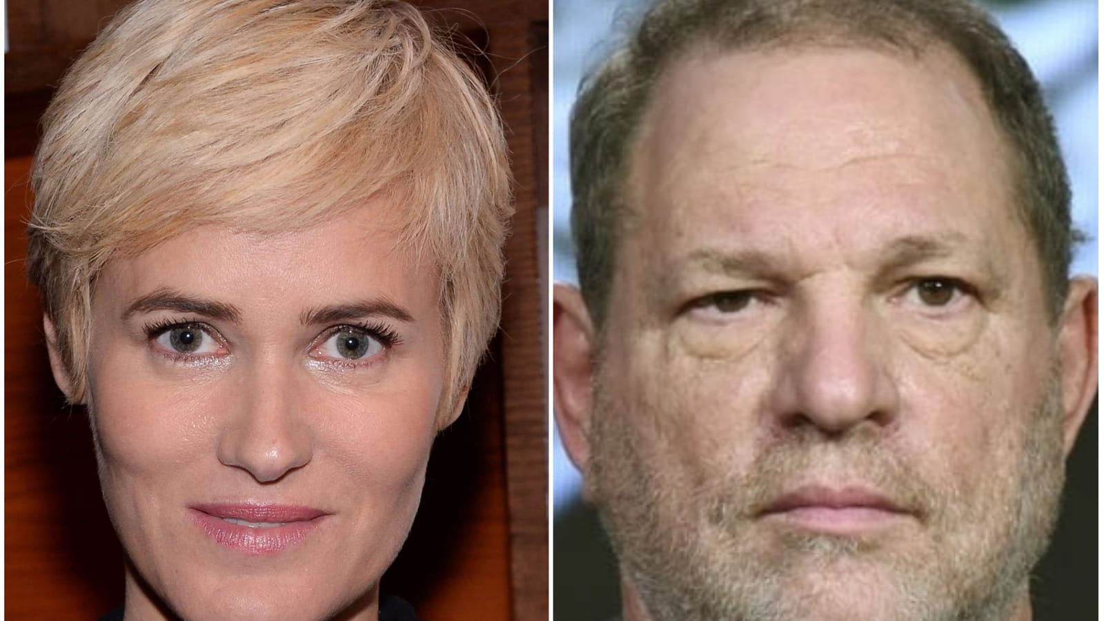 Judith Godrèche et Harvey Weinstein