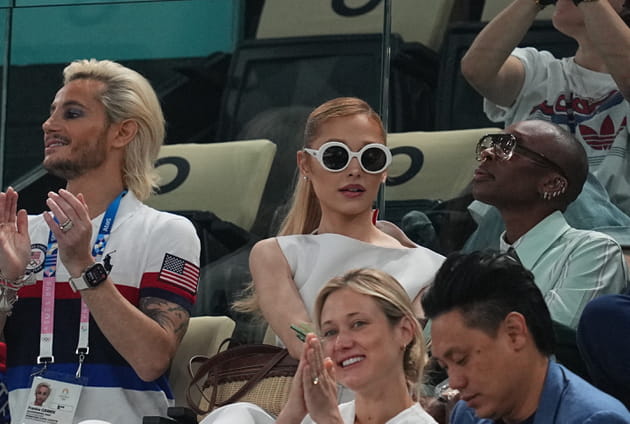 Ariana Grande a assisté aux épreuves de gymnastique artistique