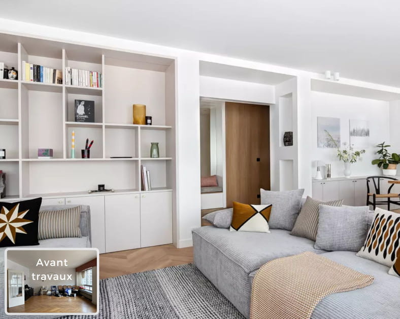 Avant-apr&egrave;s&nbsp;: exploiter chaque recoin de cet appartement vieillissant pour agrandir l'espace