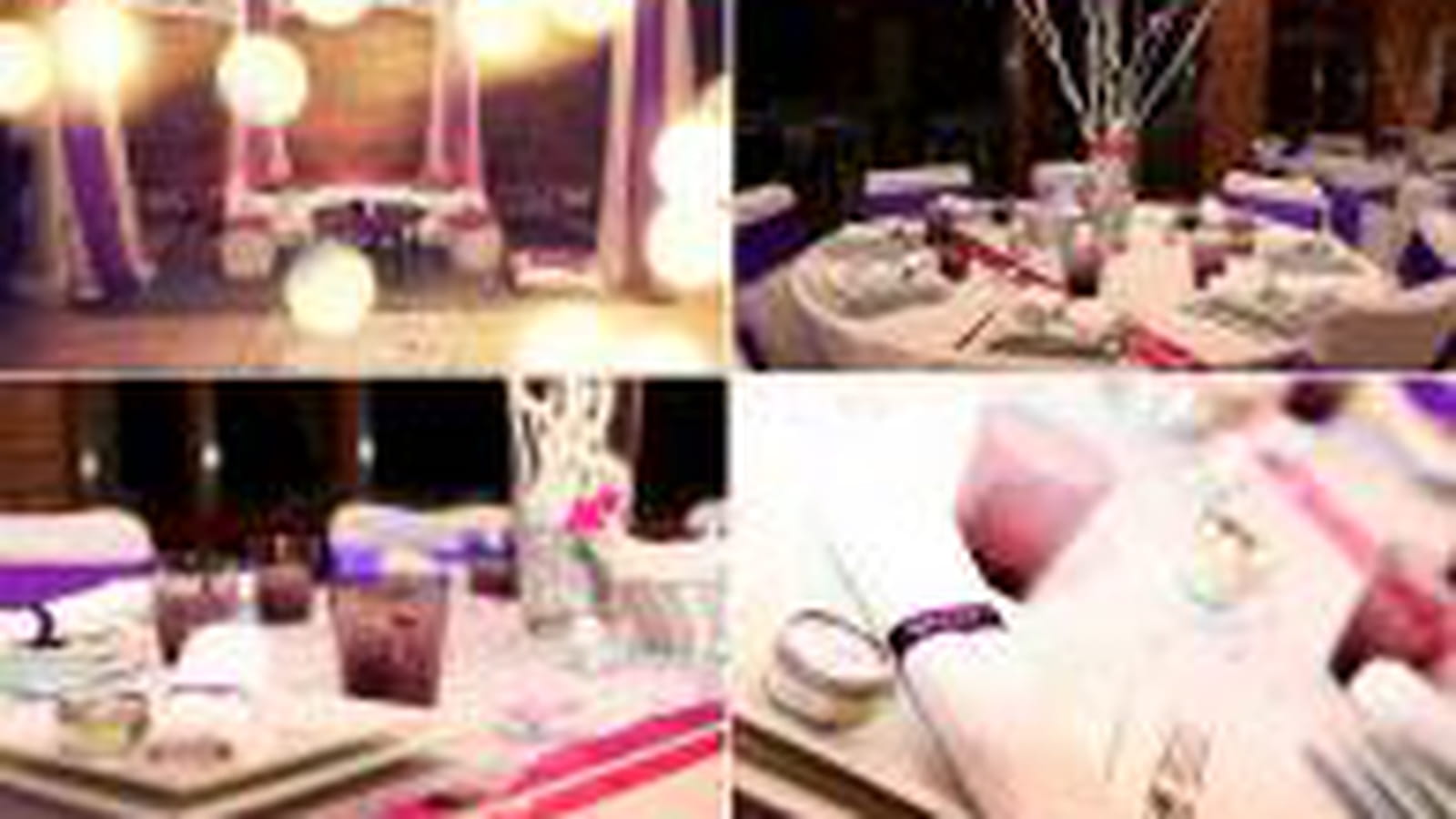 Un mariage violet et argent par Ameliage