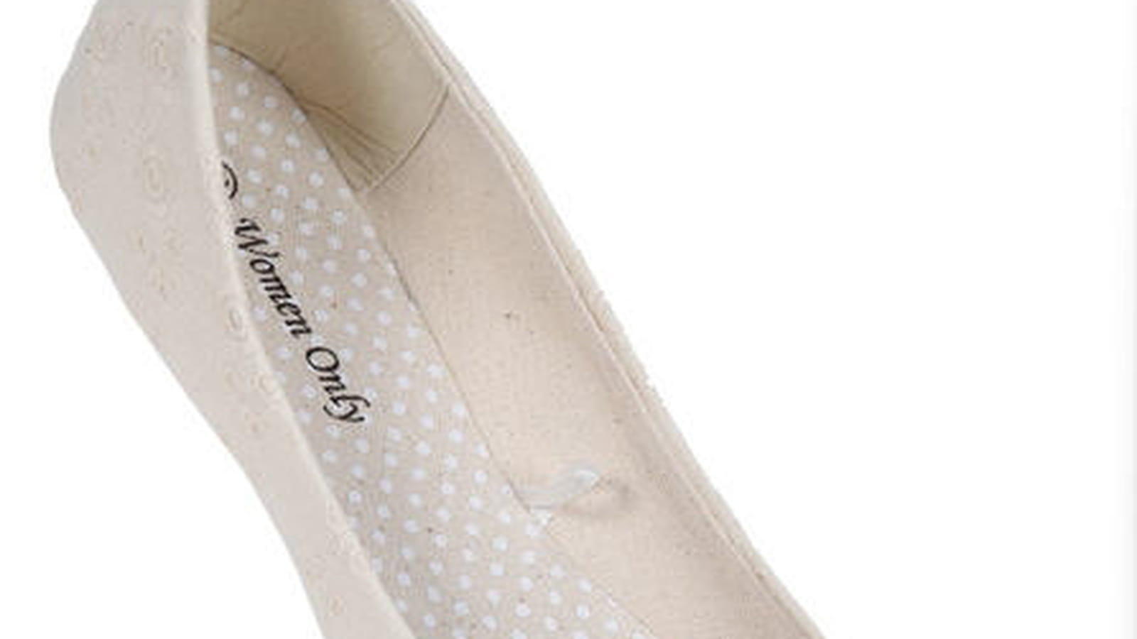 Ballerines en dentelle de Tati