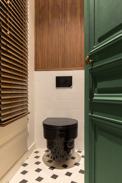 Apr&egrave;s&nbsp;: un cabinet de toilettes en plus