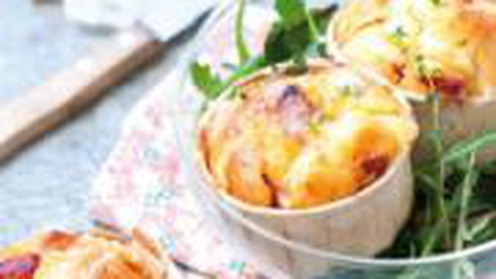 Muffins chorizo Emmentaler