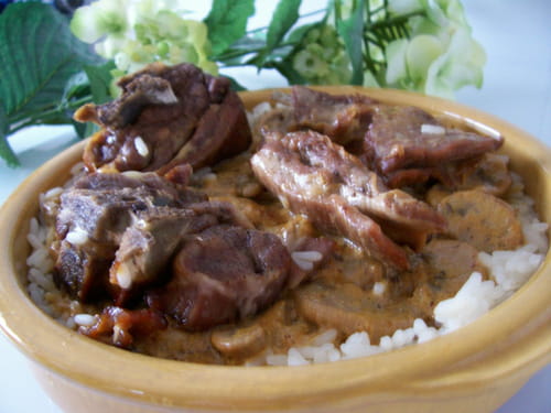 Blanquette d'agneau