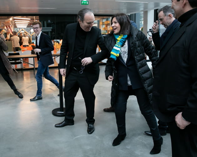 Anne Hidalgo et Xavier Niel, coude à coude...