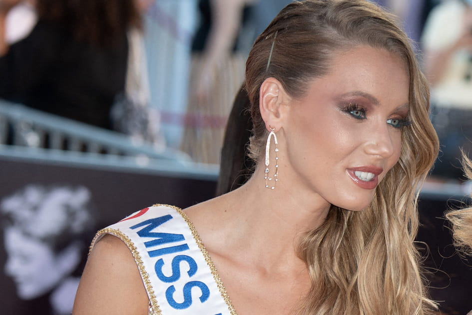 Le side hair glamour d'Amandine Petit