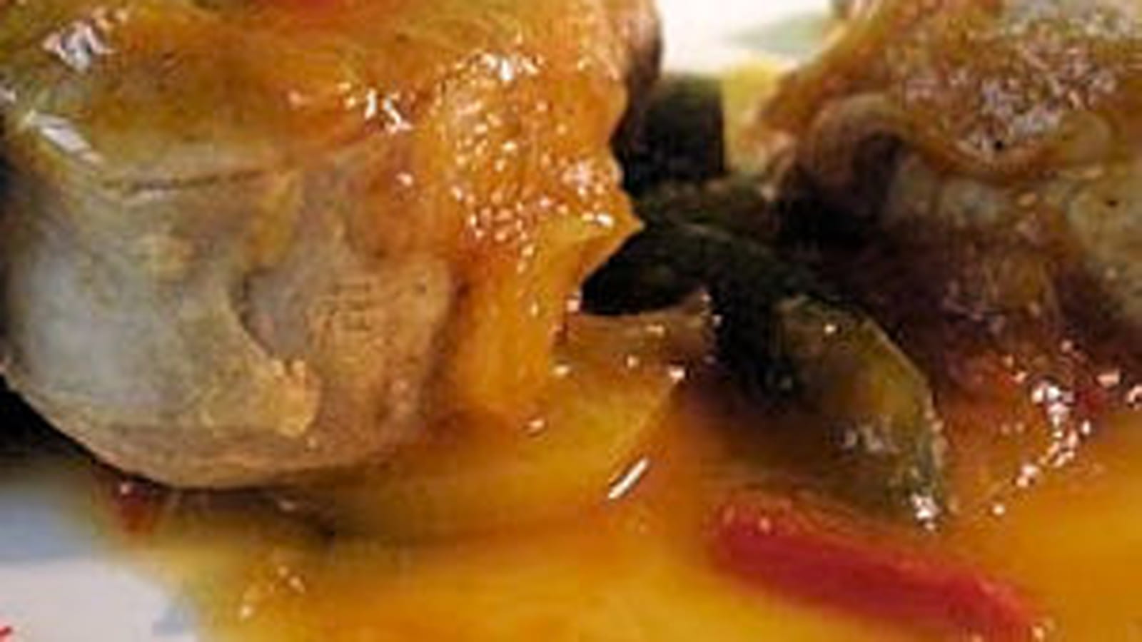 Filet mignon et sa sauce aux poivrons