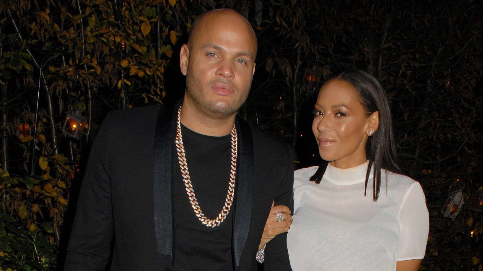Stephen Belafonte et Melanie Brown