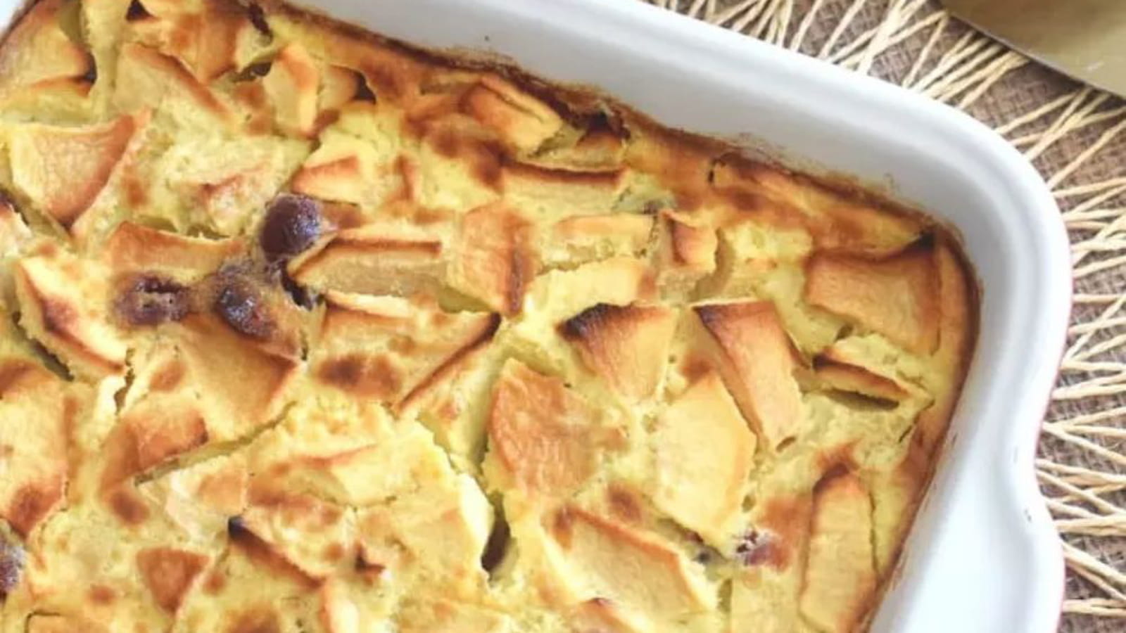 Far aux pommes et aux cranberries
